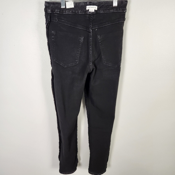 NWT Good American Good Legs Stovepipe Cigarette Jeans in Washed Black 4/27 #0187 - Picture 13 of 15